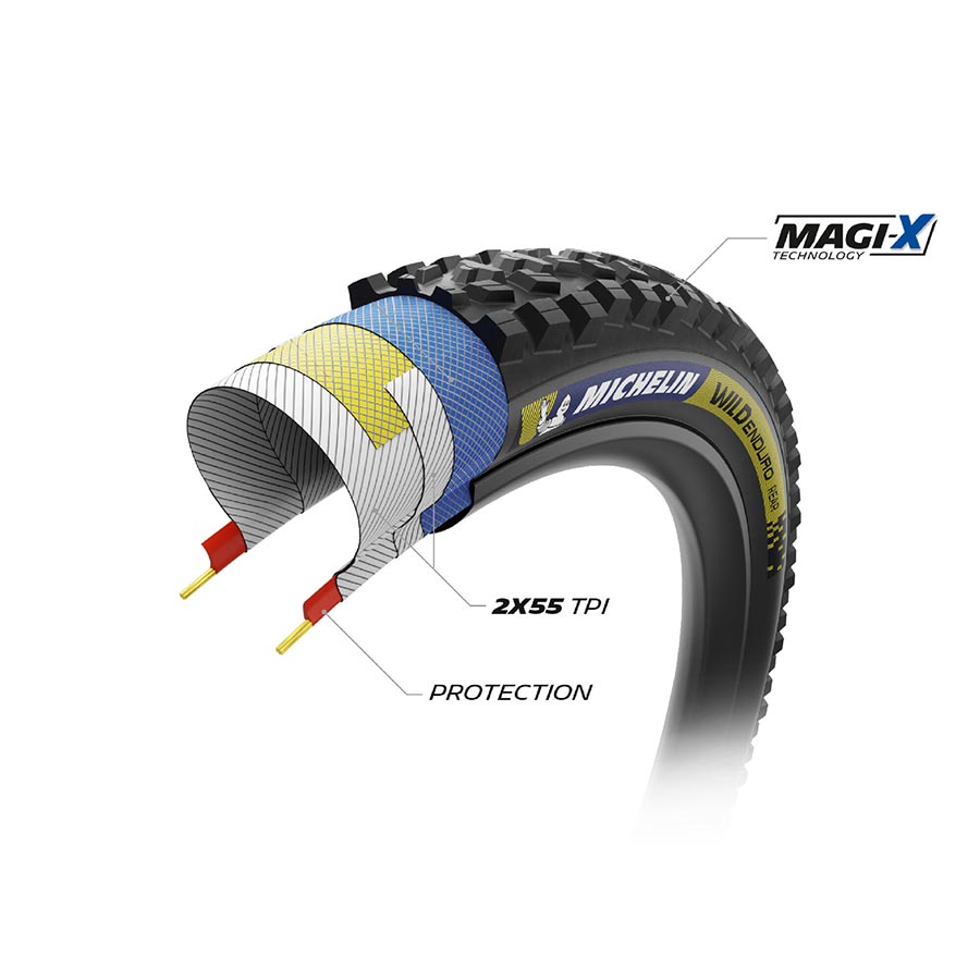 Michelin WILD ENDURO REAR RACING LINE 29''x2.40 MTB Tire