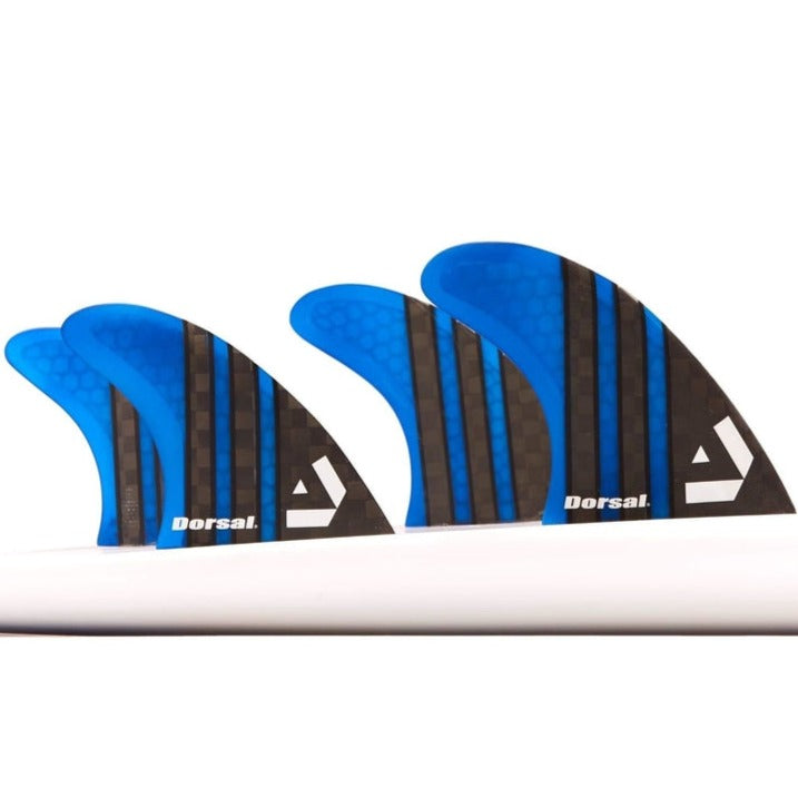 DORSAL Surfboard Fins Quad 4 Set FCS Compatible DORSAL®