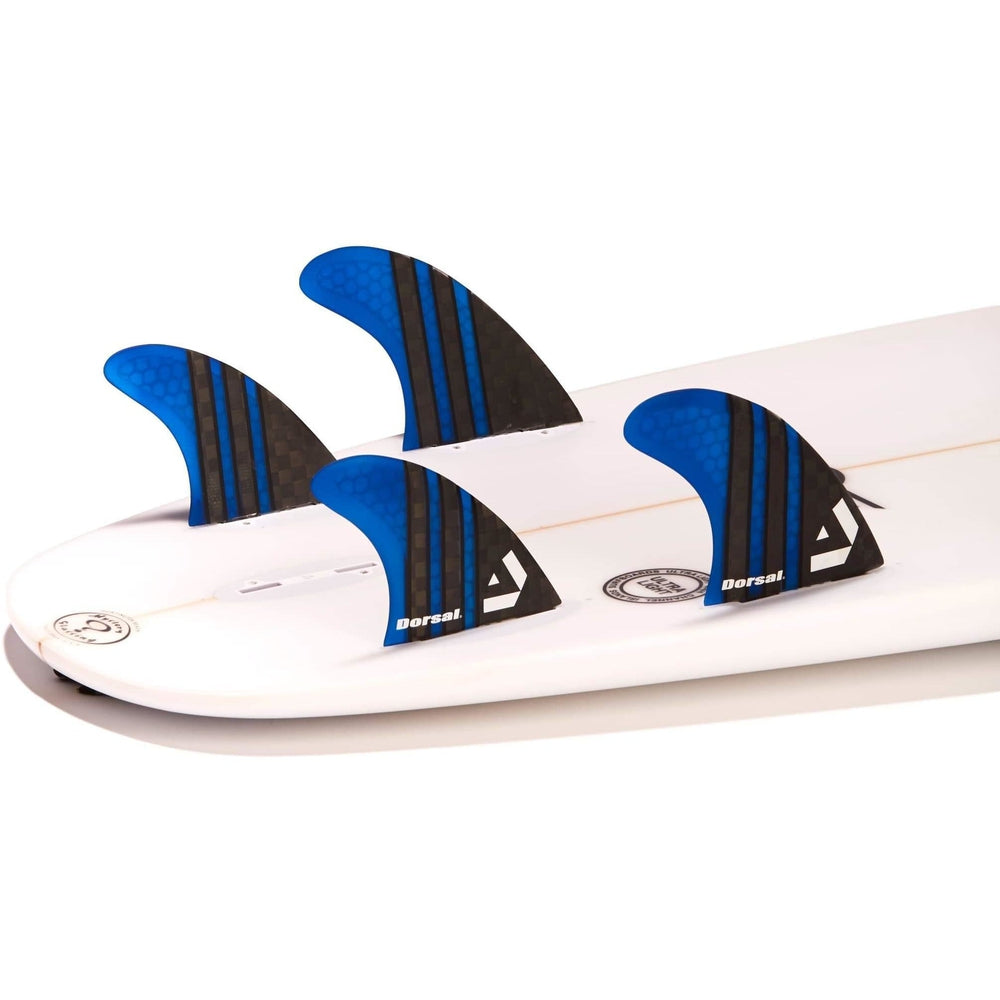DORSAL Surfboard Fins Quad 4 Set FCS Compatible DORSAL®