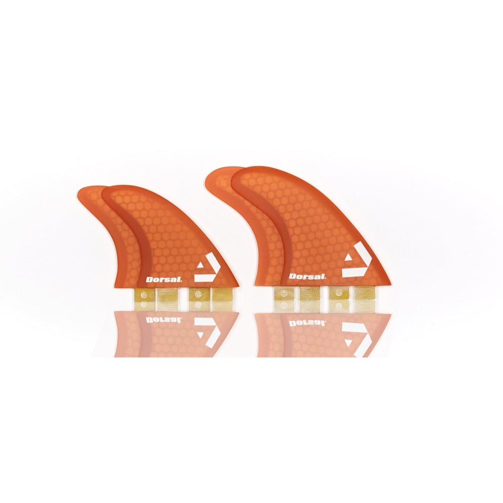 DORSAL Surfboard Fins Quad 4 Set FCS Compatible DORSAL®