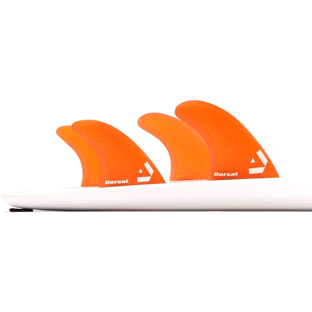 DORSAL Surfboard Fins Quad 4 Set FCS Compatible DORSAL®