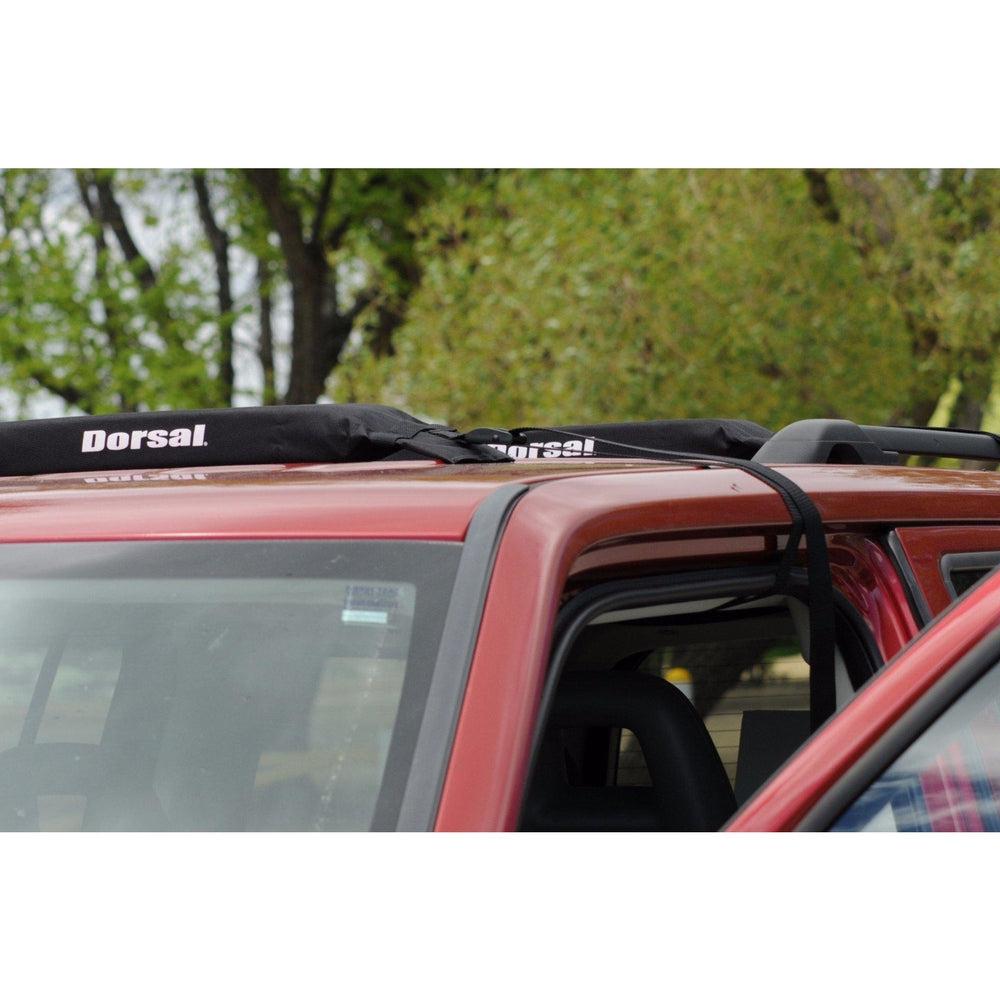 DORSAL Wrap Rax Double Surfboard Soft Roof Rack Pads with Straps - Pack of 2 Corrosion Resistant Buckles, Universal Fit, Trucks SUVs - Longboards, Short Boards, SUP, Soft Tops DORSAL®
