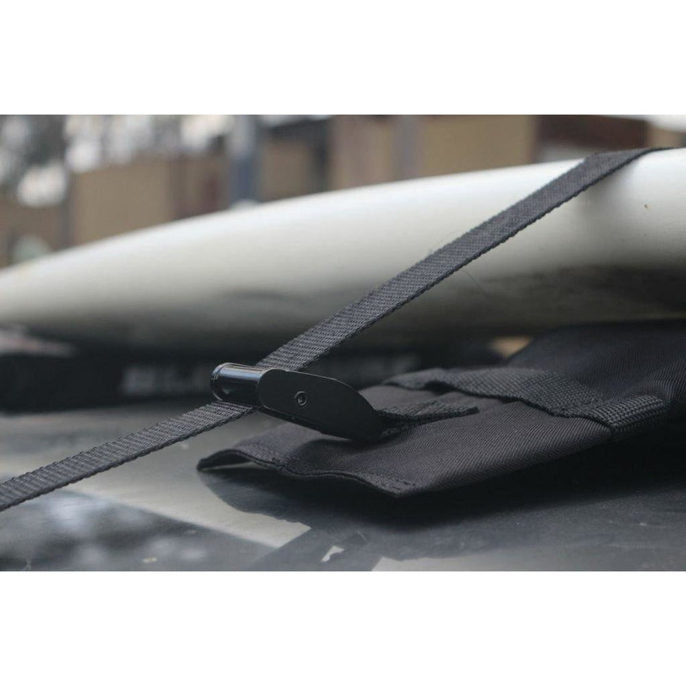 DORSAL Wrap Rax Double Surfboard Soft Roof Rack Pads with Straps - Pack of 2 Corrosion Resistant Buckles, Universal Fit, Trucks SUVs - Longboards, Short Boards, SUP, Soft Tops DORSAL®