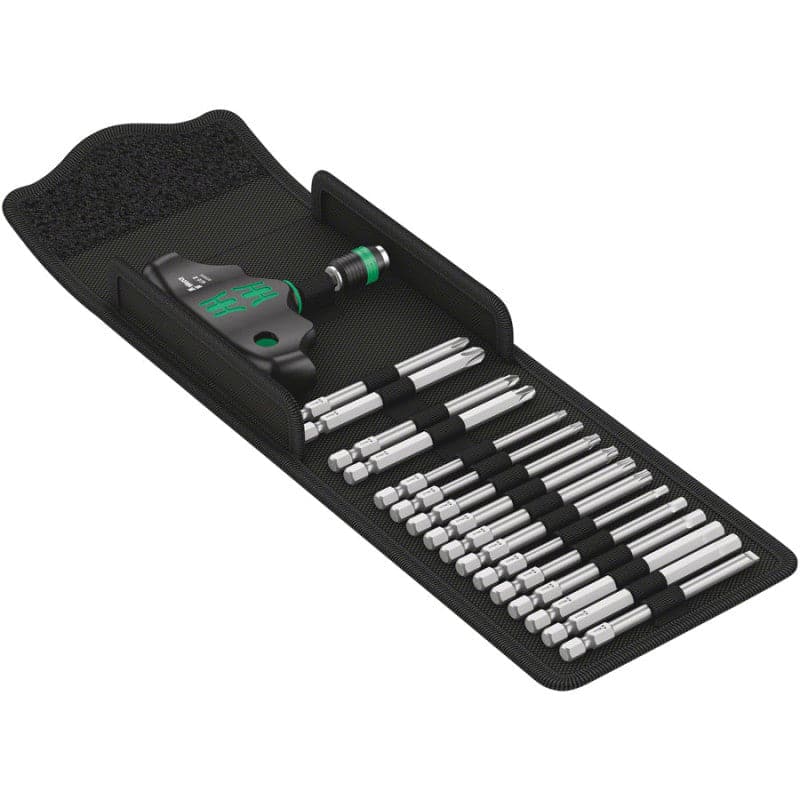 Wera Kraftform Kompakt 400 T-Handle Screwdriver and Bit Set