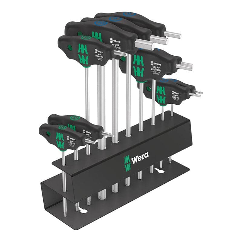 Wera T-handle Hex and Torx Tool Set