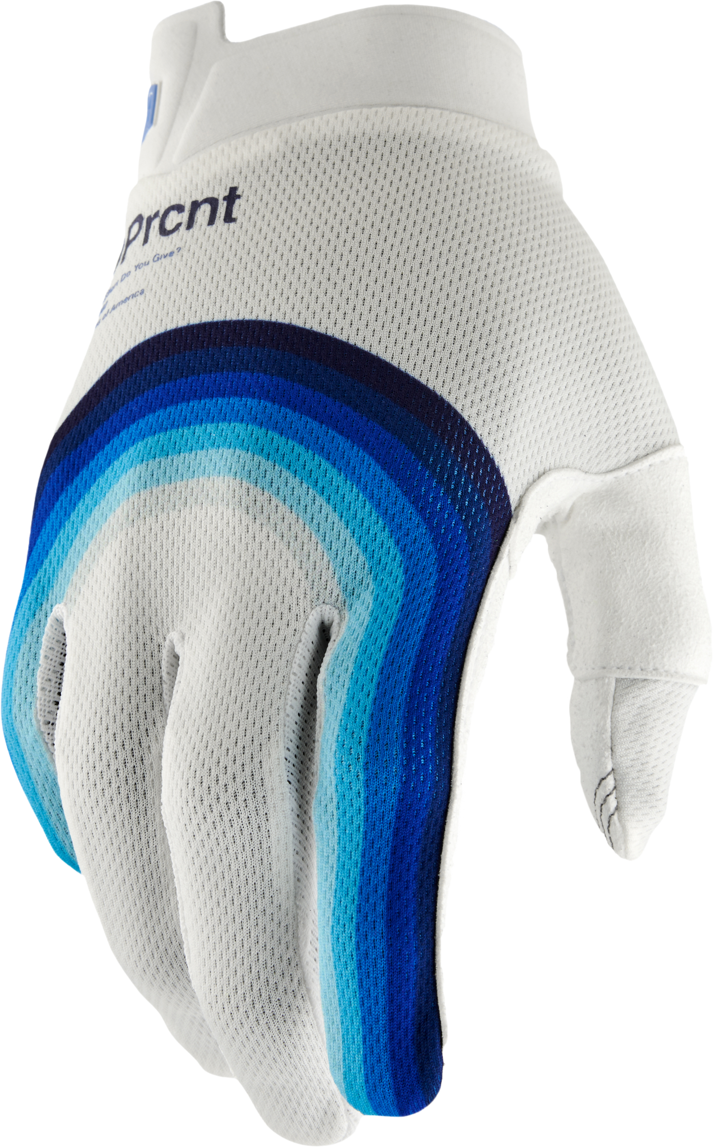 100% Itrack Gloves - Rewind White