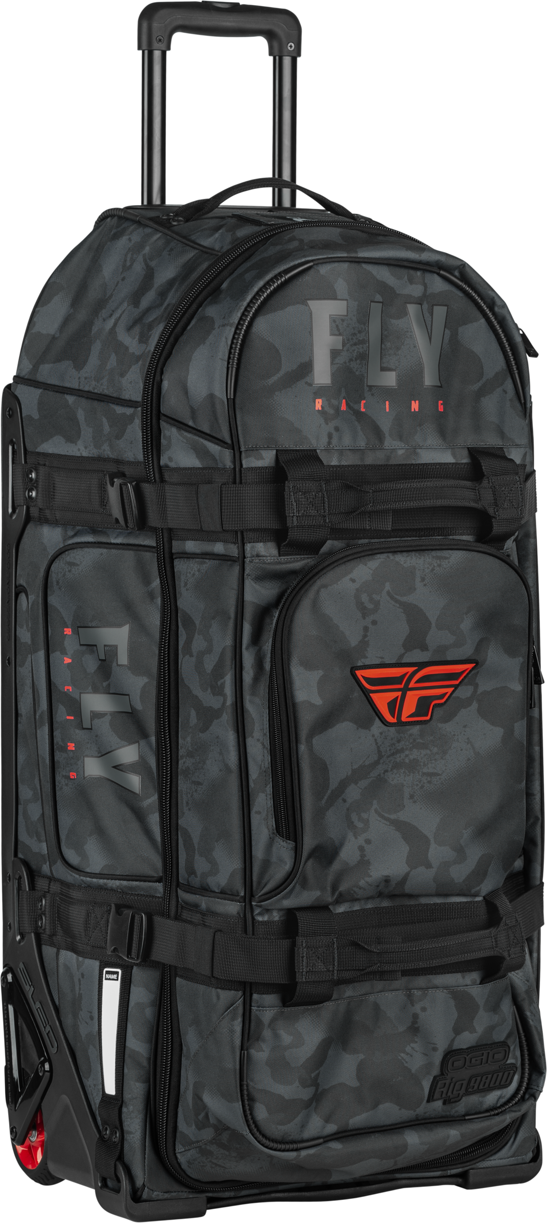 FLY Ogio Rig 9800 Gear Bag Black/Grey Camo - Motocross Gear Bag