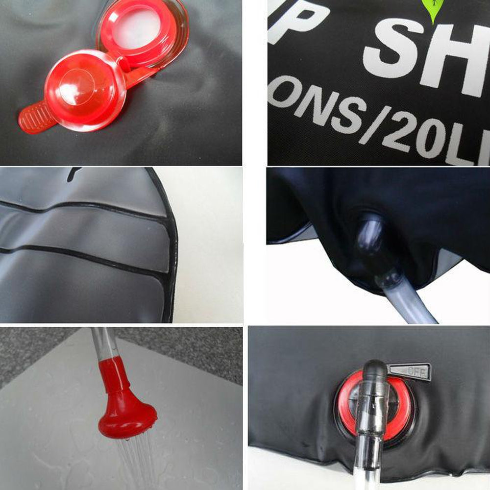 DORSAL Solar Heated Camping Surf Rinse Shower Kit DORSAL®