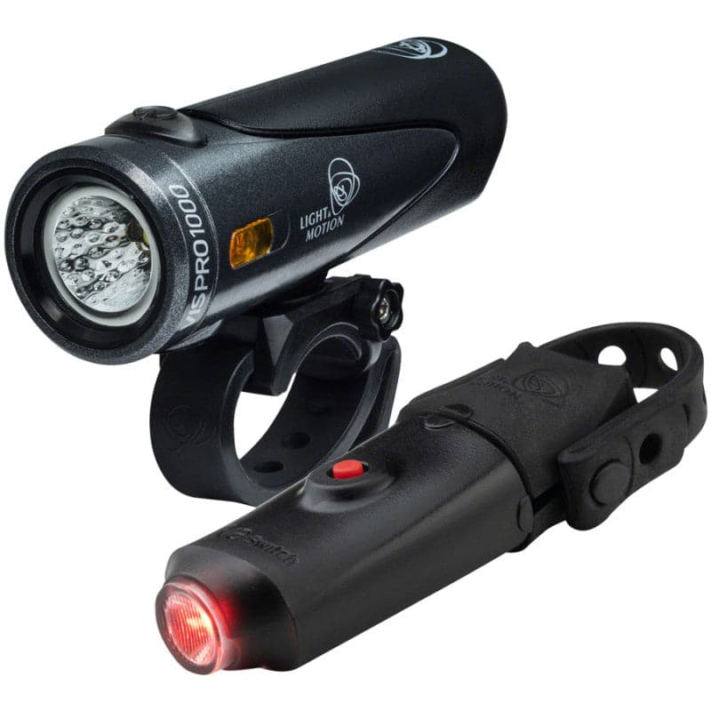 Light and Motion Vis 1000/Vis 180 Pro Combo Headlight/Taillight Set