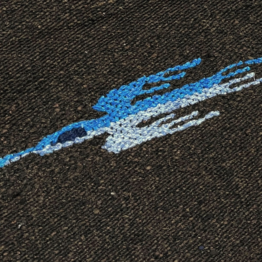 Brown Thunderbird Baja Blanket West Path