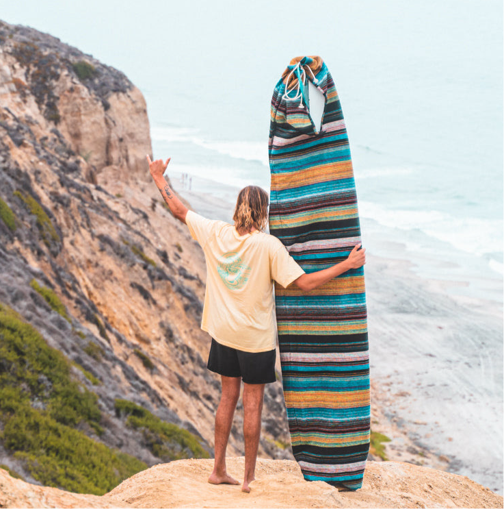 Blue Beacons Povoa Surfboard Bag West Path