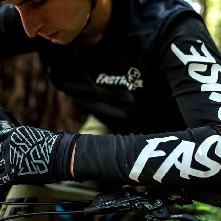 Fasthouse Alloy Stripe LS Jersey - Black