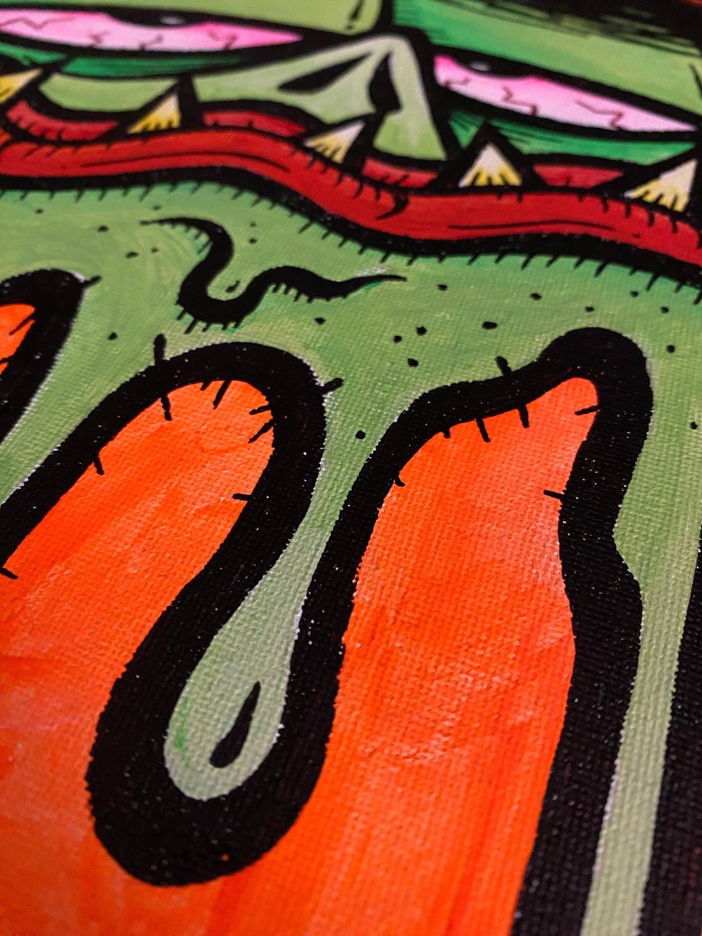 Melt Original Painting Helldorado Brand