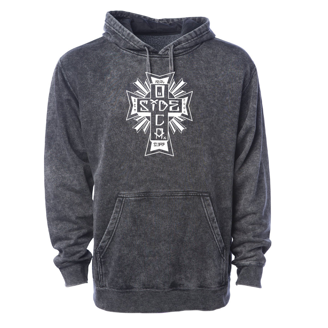 O Town Big Front Stonewashed Hoodie (Copy) RealSurfShop