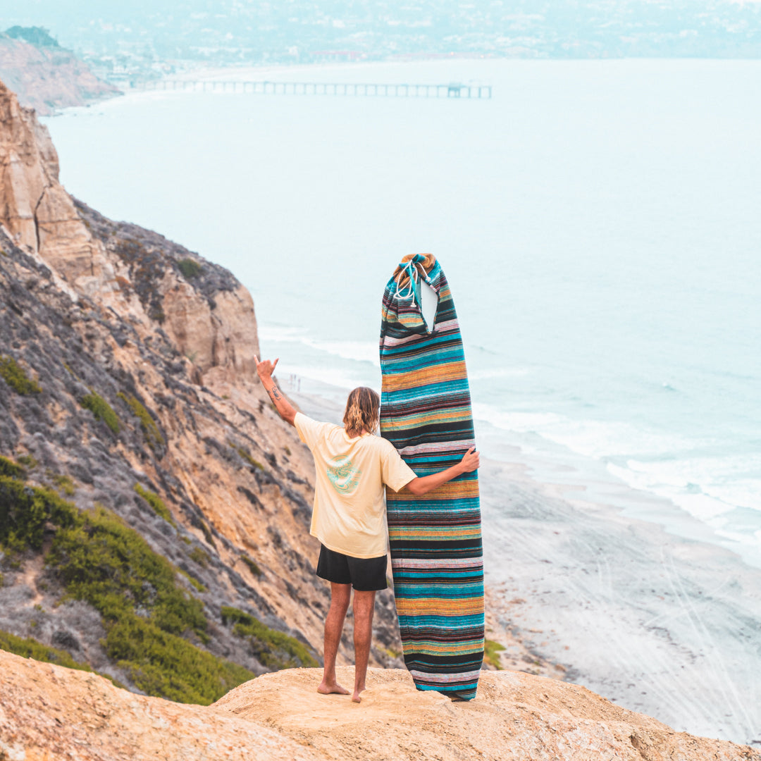 Blue Beacons Povoa Surfboard Bag West Path