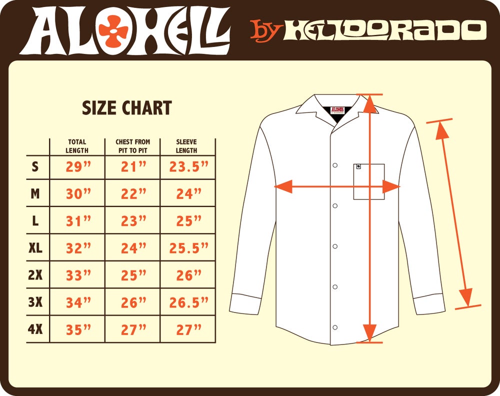 Alohell Sand Long Sleeve Helldorado Brand