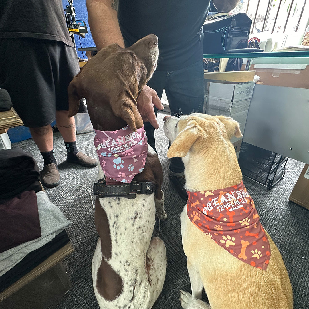 Oceansidal Dog Bandanna RealSurfShop