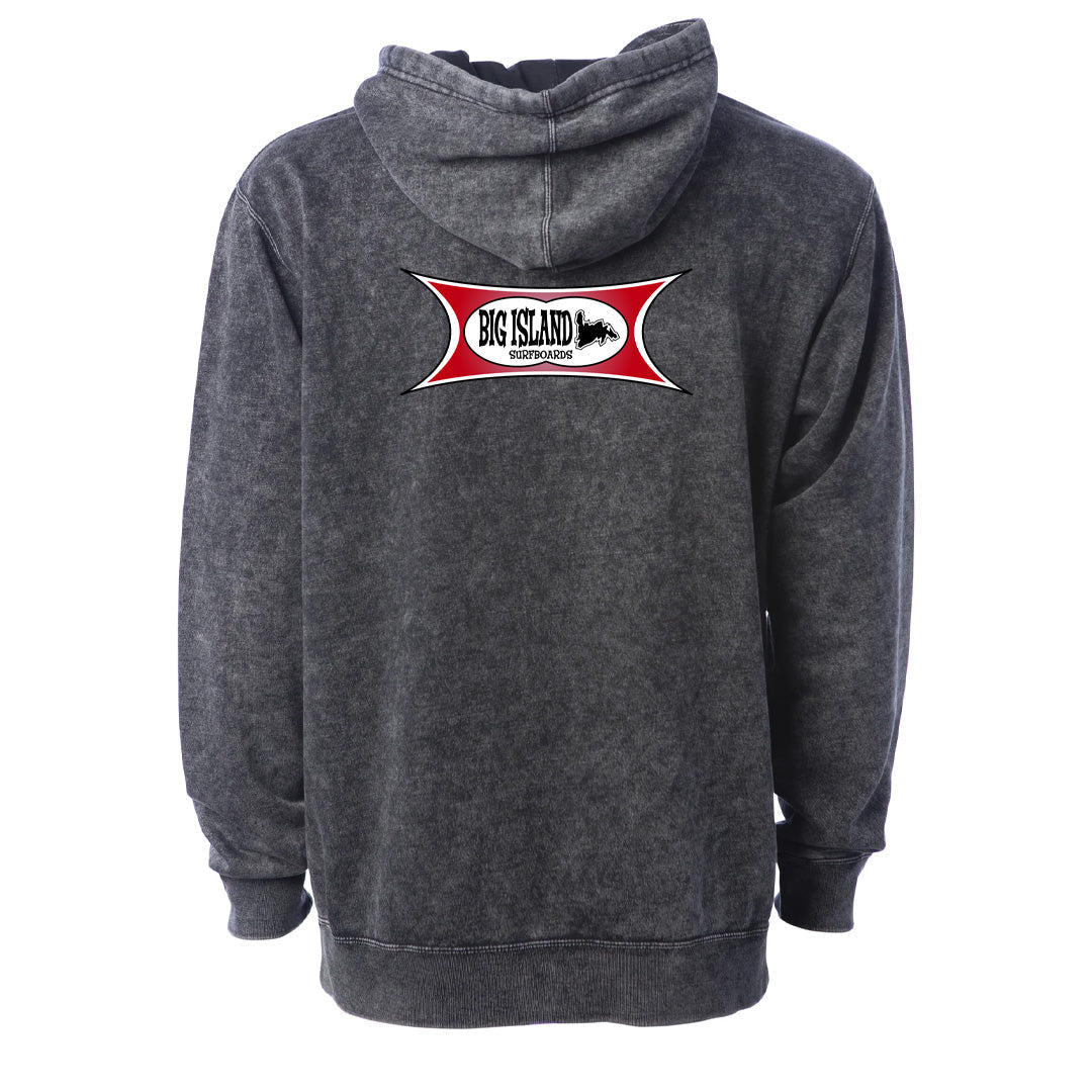 Big Island Surfboards Stonewash Hoodie RealSurfShop
