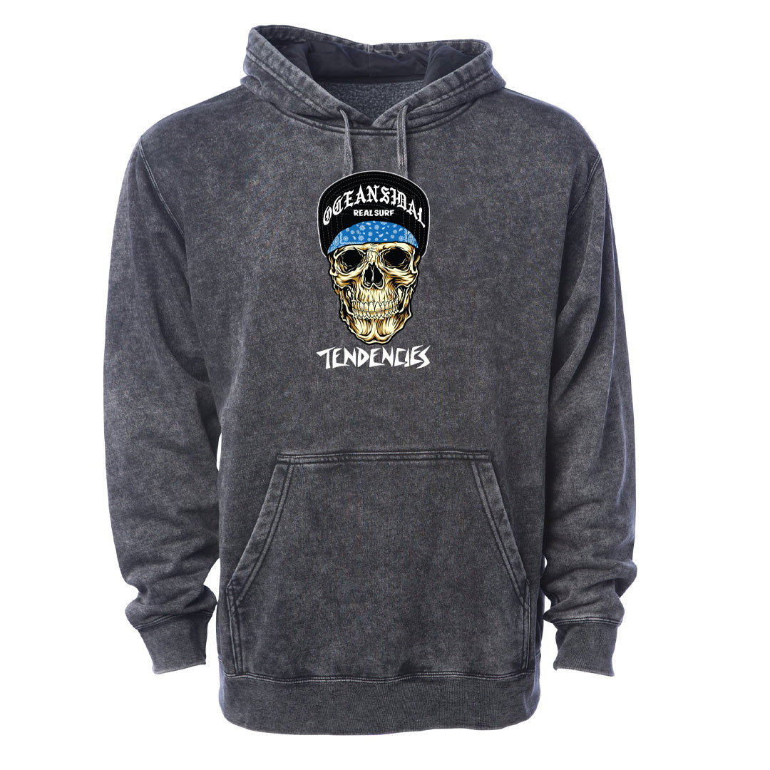 Oceanside Skull Hoodie big front RealSurfShop