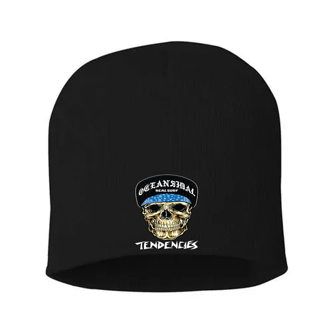 Oceansidal Skull Beanie