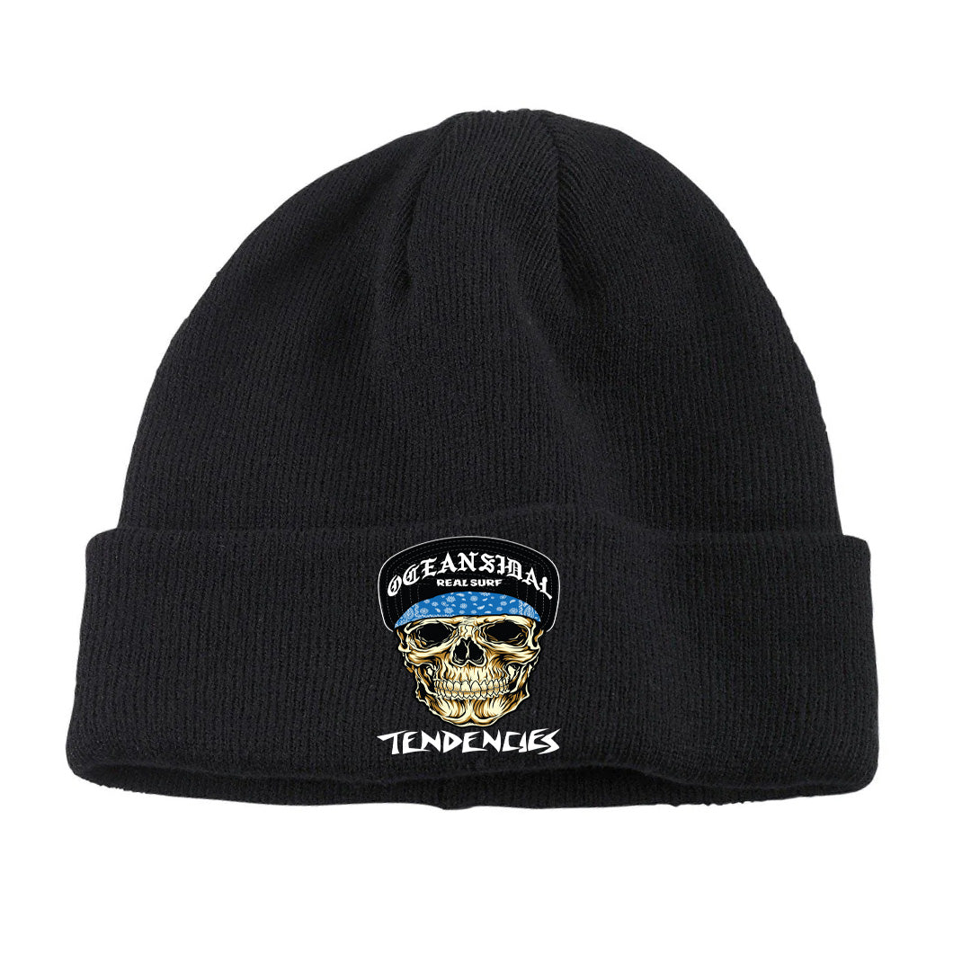 Oceansidal Skull Beanie