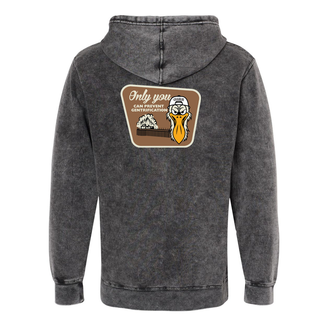 Charlie Head Stonewashed Hoodie RealSurfShop