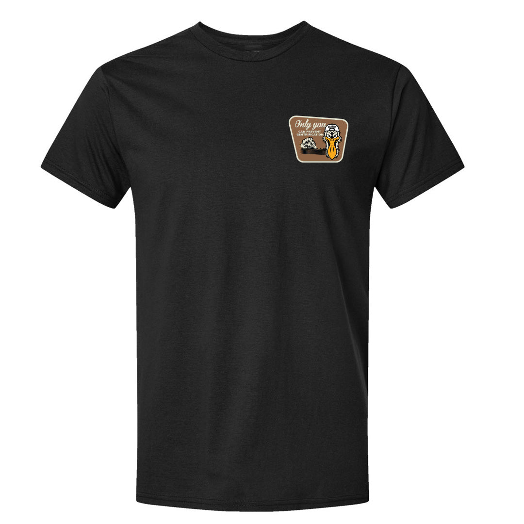 Charlie the Pelican Badge Tee