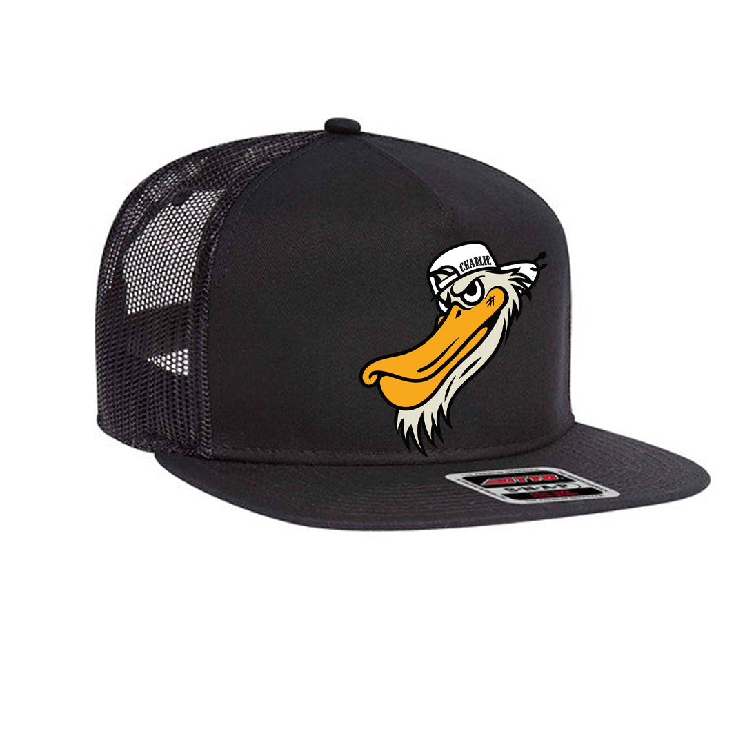Charlie The Pelican Profile Head Hat RealSurfShop