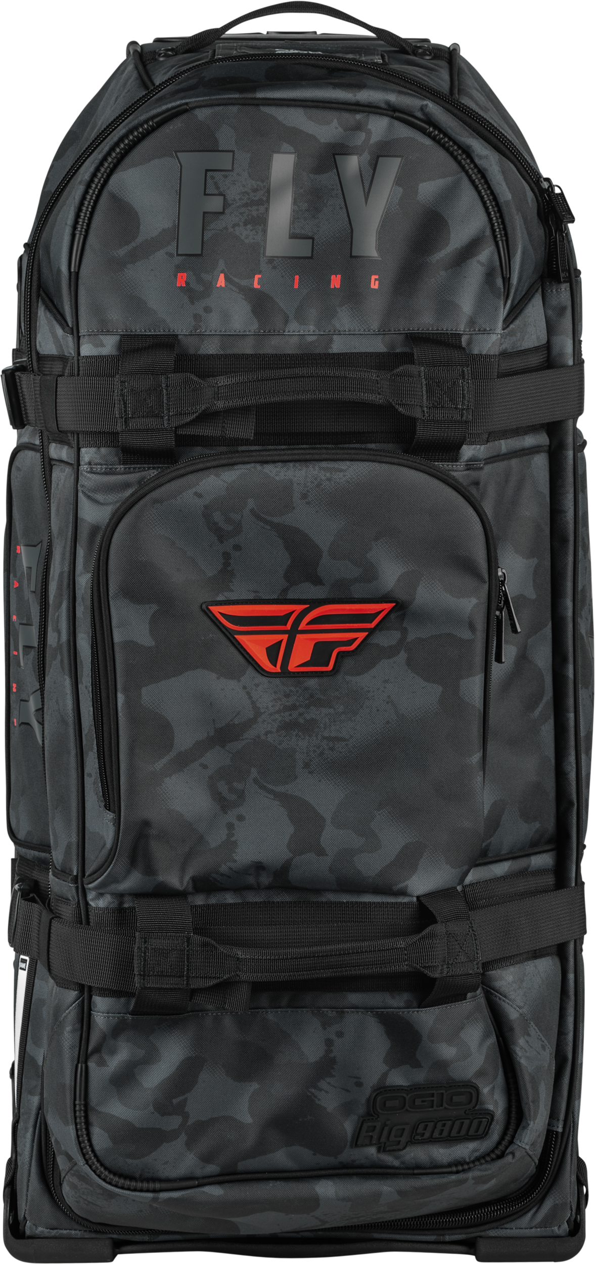 FLY Ogio Rig 9800 Gear Bag Black/Grey Camo - Motocross Gear Bag