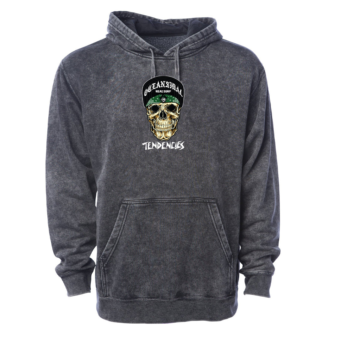 Oceanside Skull Hoodie big front RealSurfShop