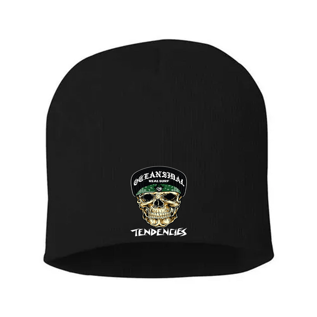 Oceansidal Skull Beanie