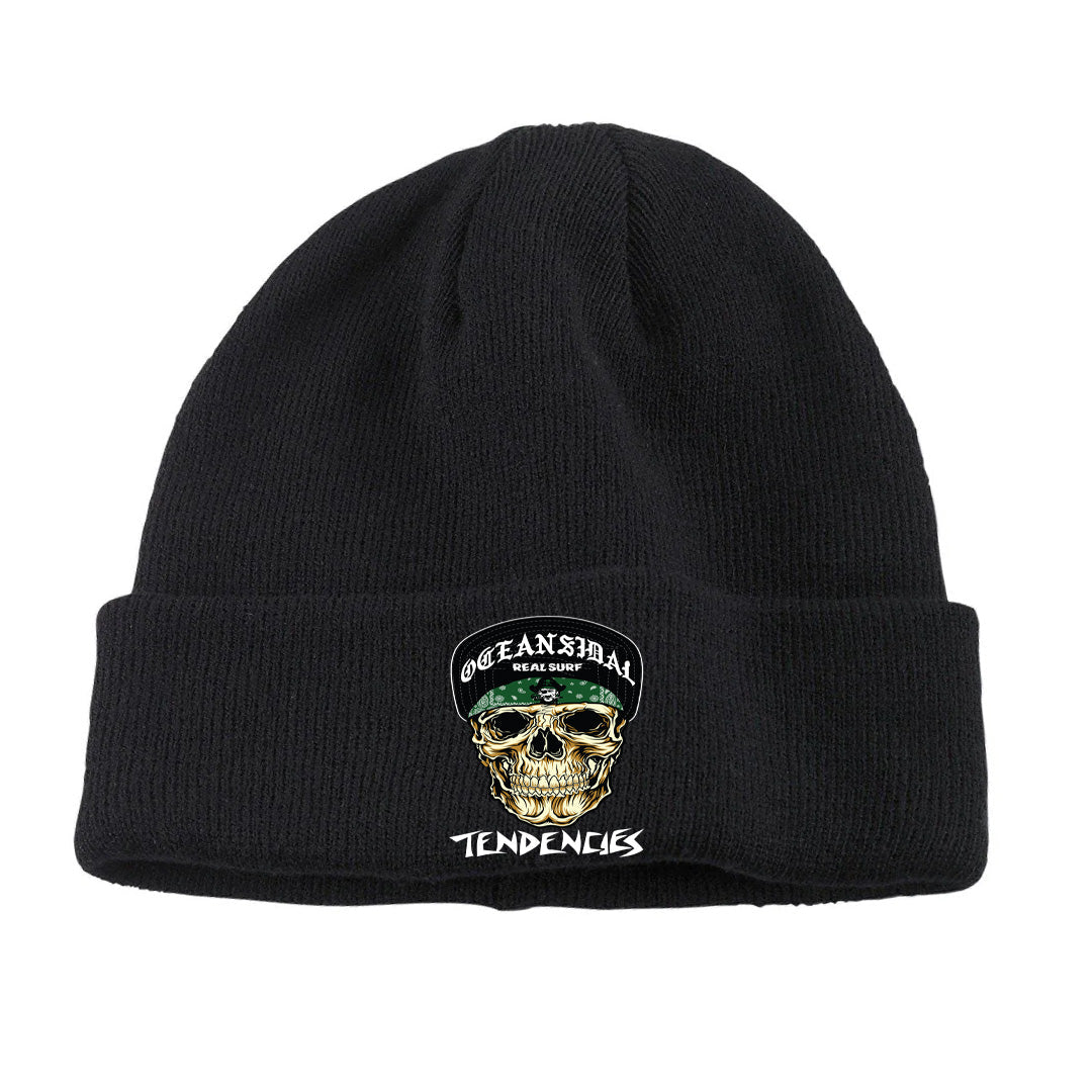 Oceansidal Skull Beanie