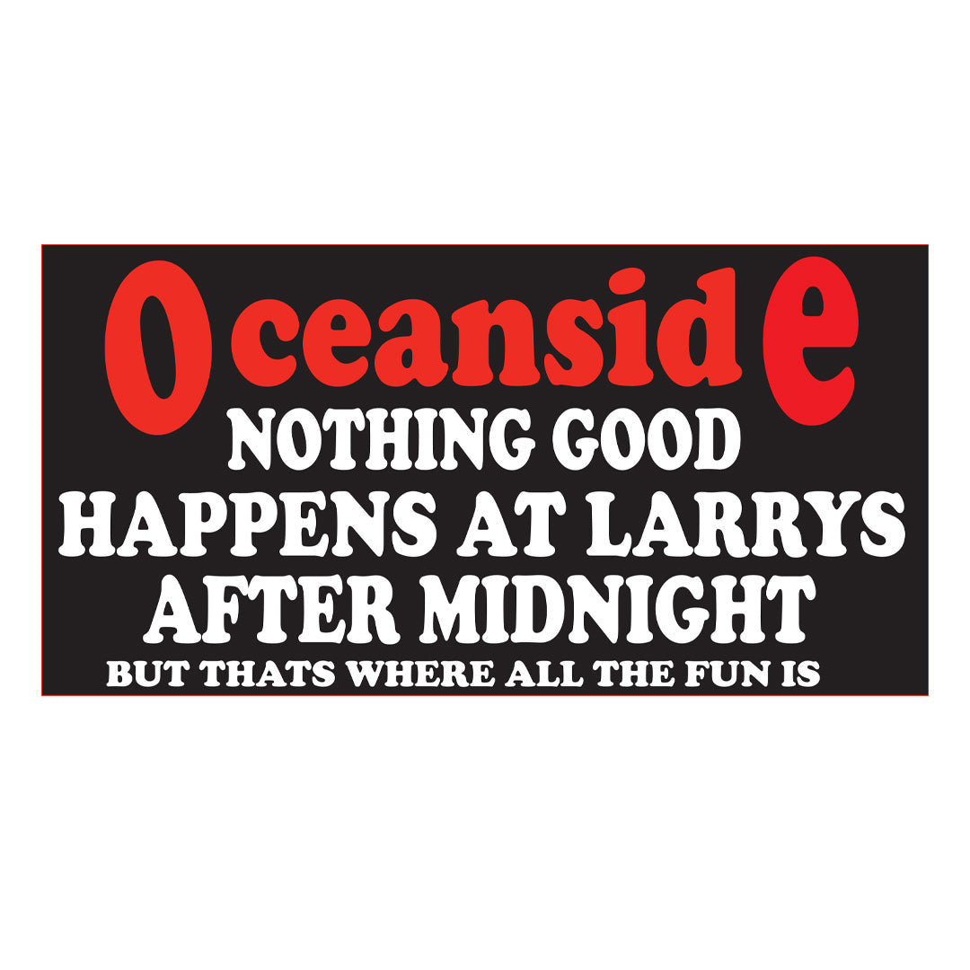 Larrys After Midnight Sticker RealSurfShop