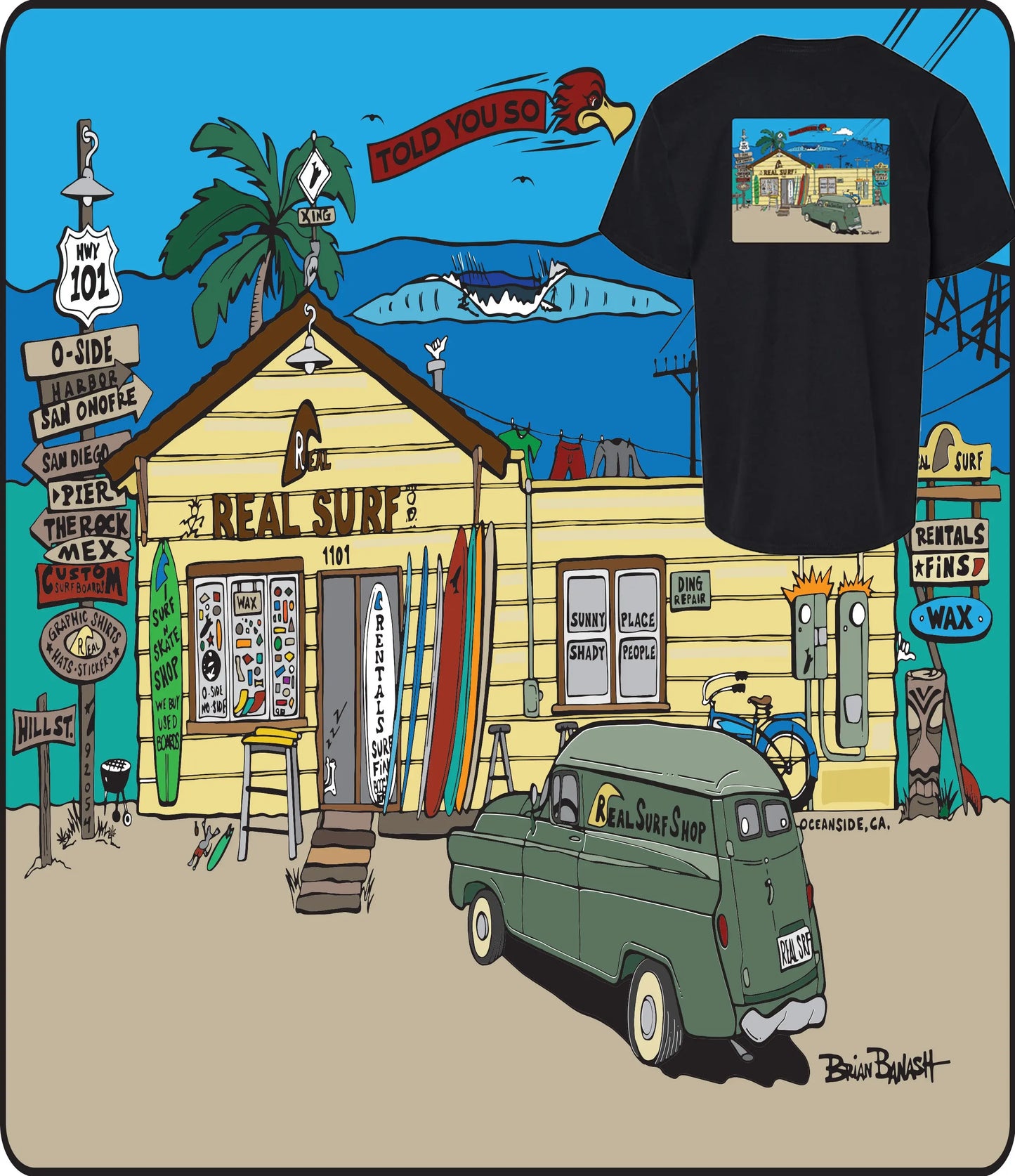 Legacy House Tee RealSurfShop