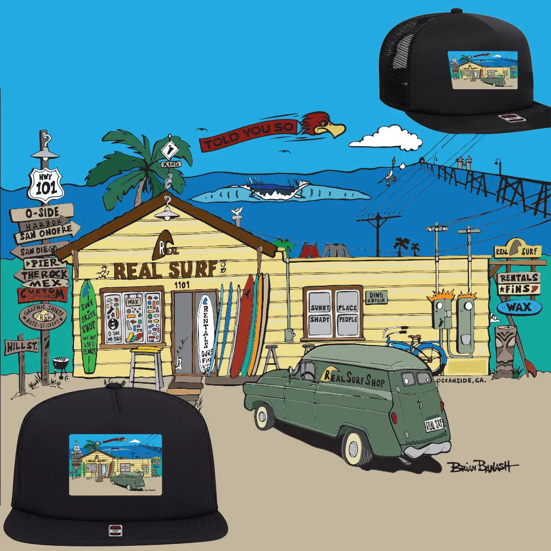 Legacy House Flatbill Foamie Trucker RealSurfShop