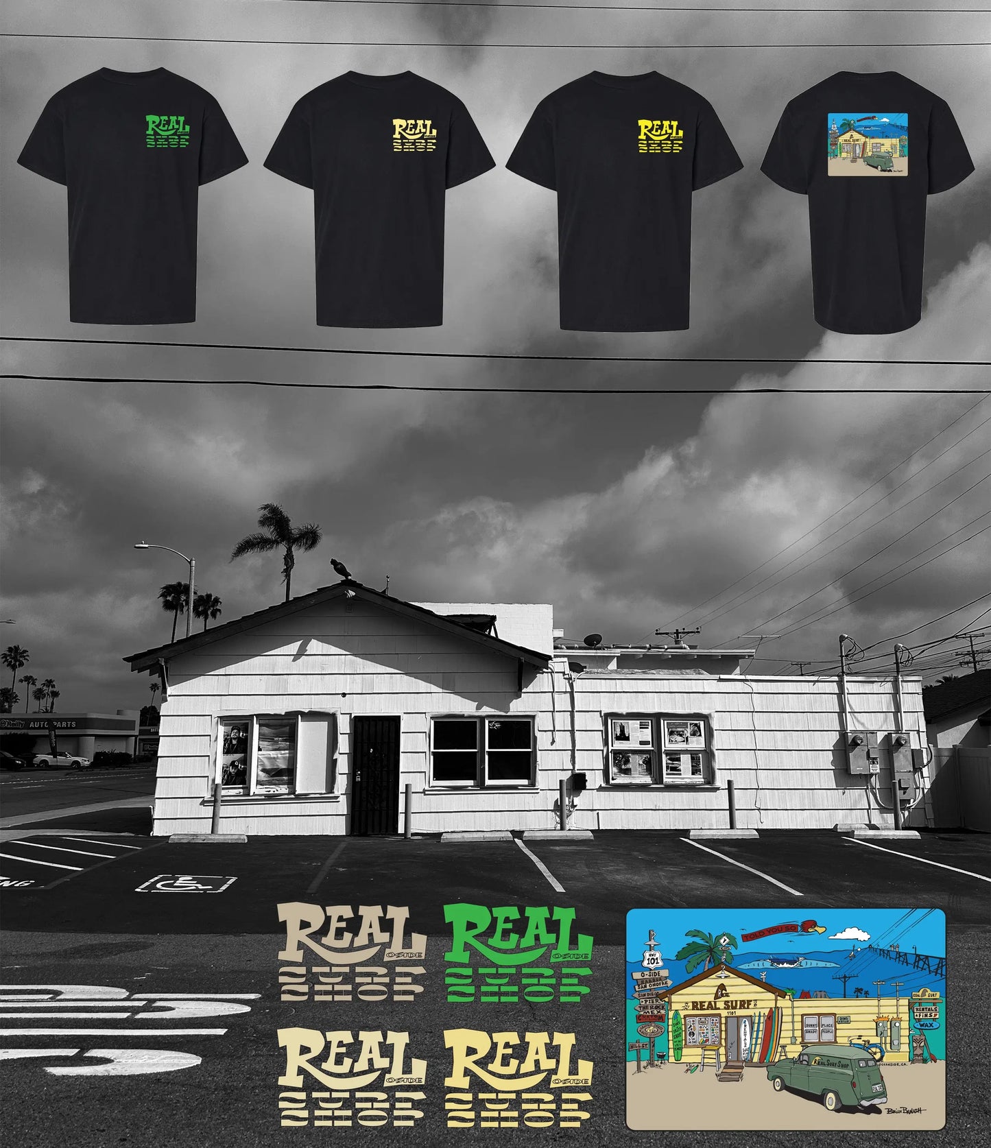 Legacy House Tee RealSurfShop