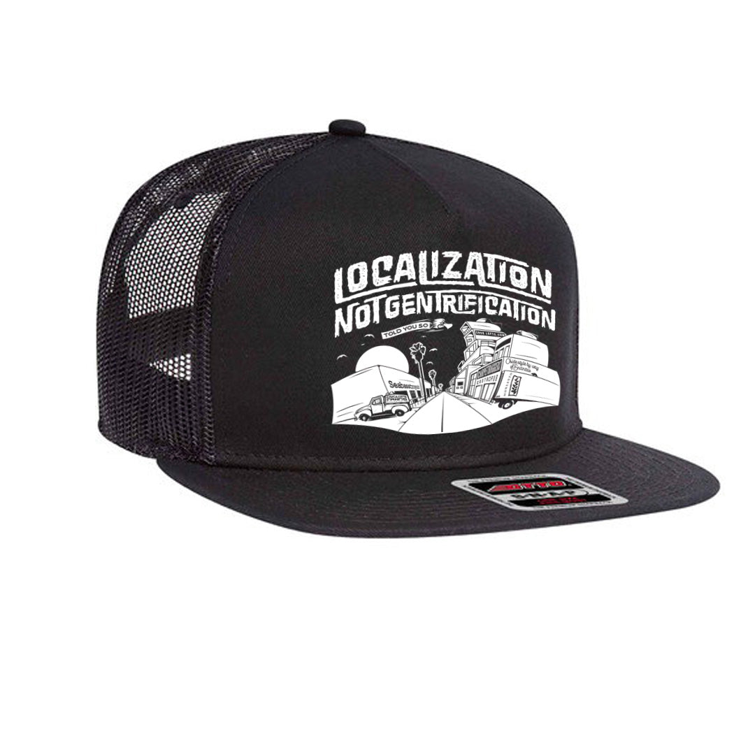 Localization Not Gentrification Hat RealSurfShop