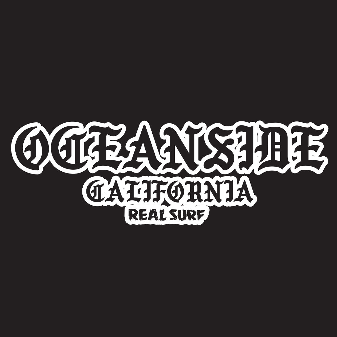 Oceanside Sticker RealSurfShop