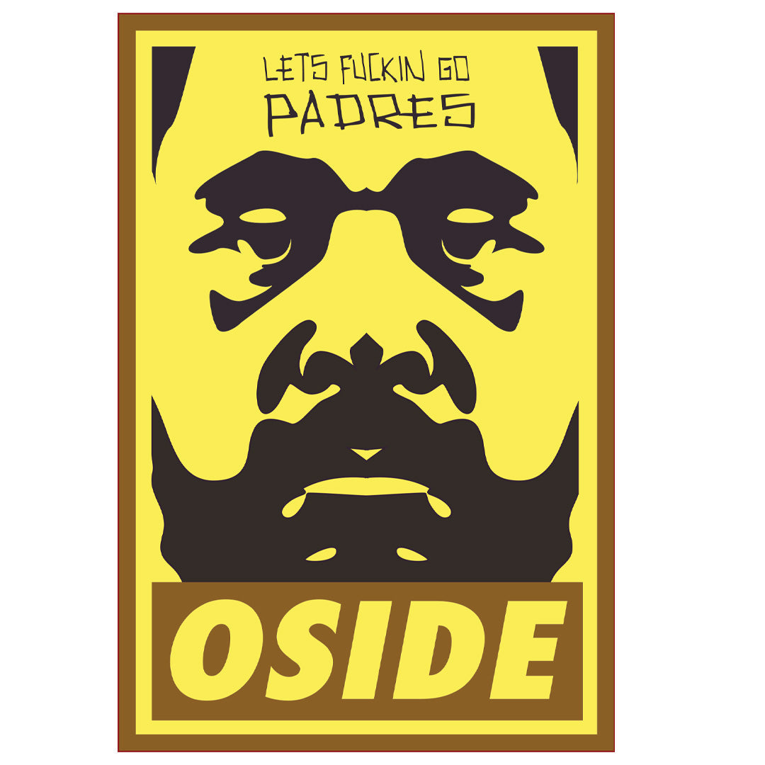 Pads Oside Does Not Obey Sticker RealSurfShop