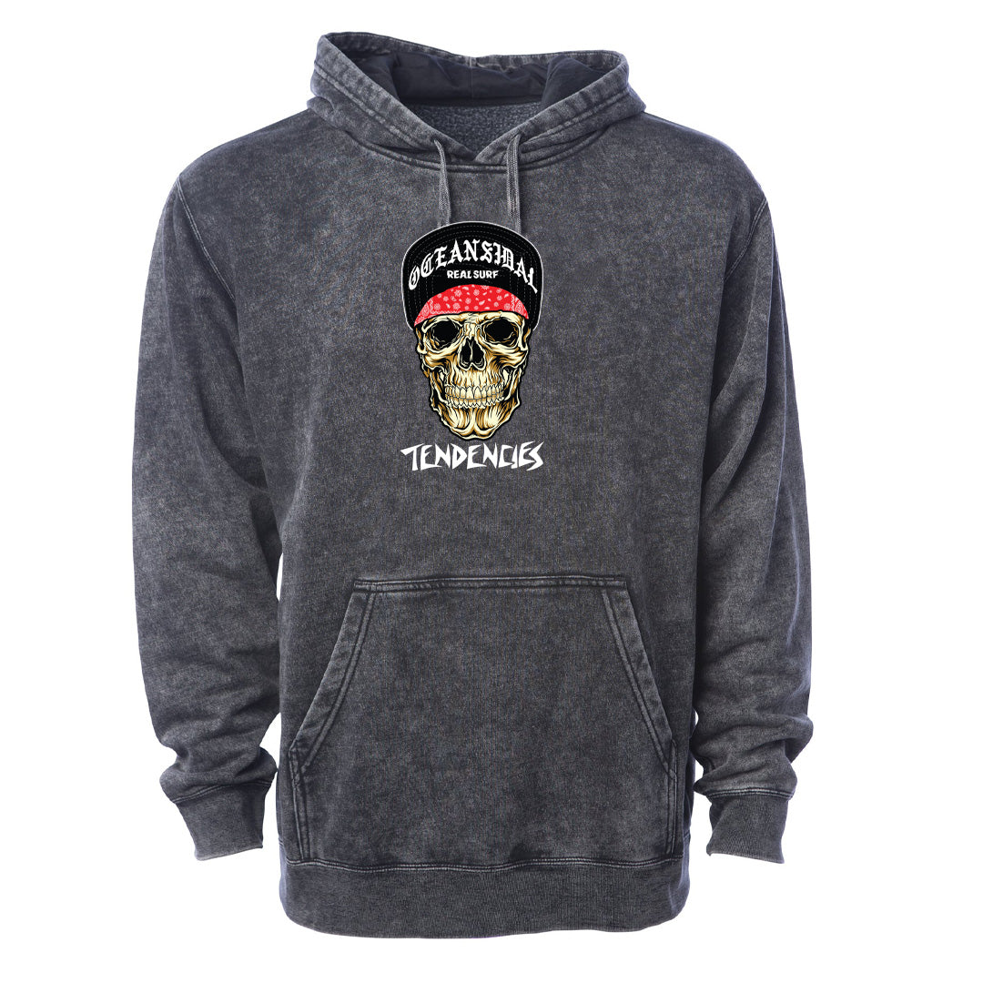 Oceanside Skull Hoodie big front RealSurfShop