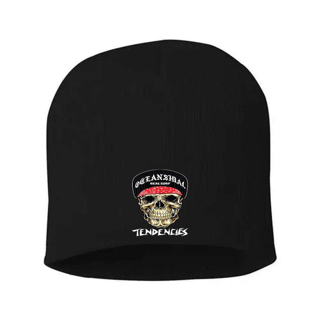 Oceansidal Skull Beanie