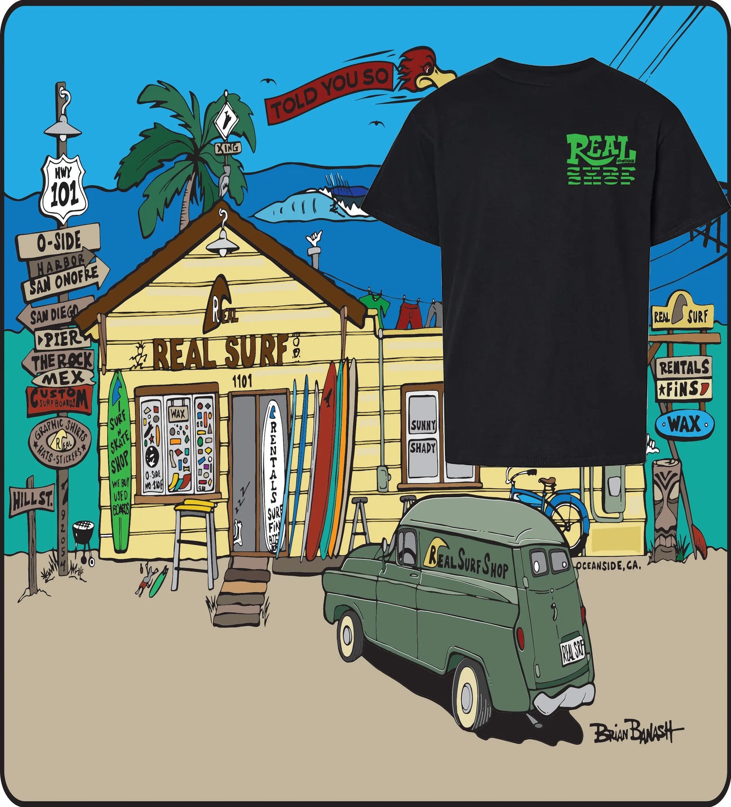 Legacy House Tee RealSurfShop