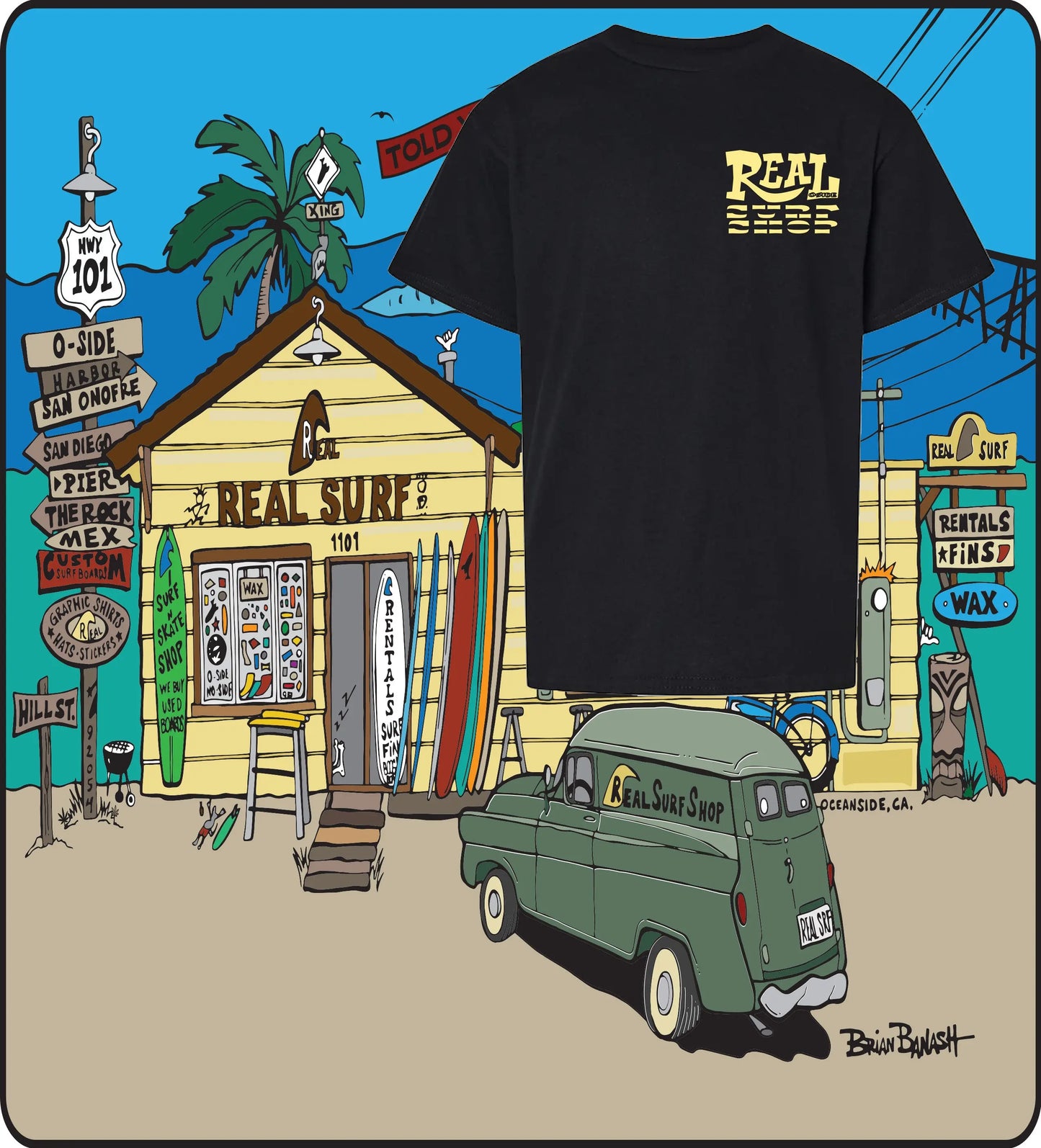 Legacy House Tee RealSurfShop