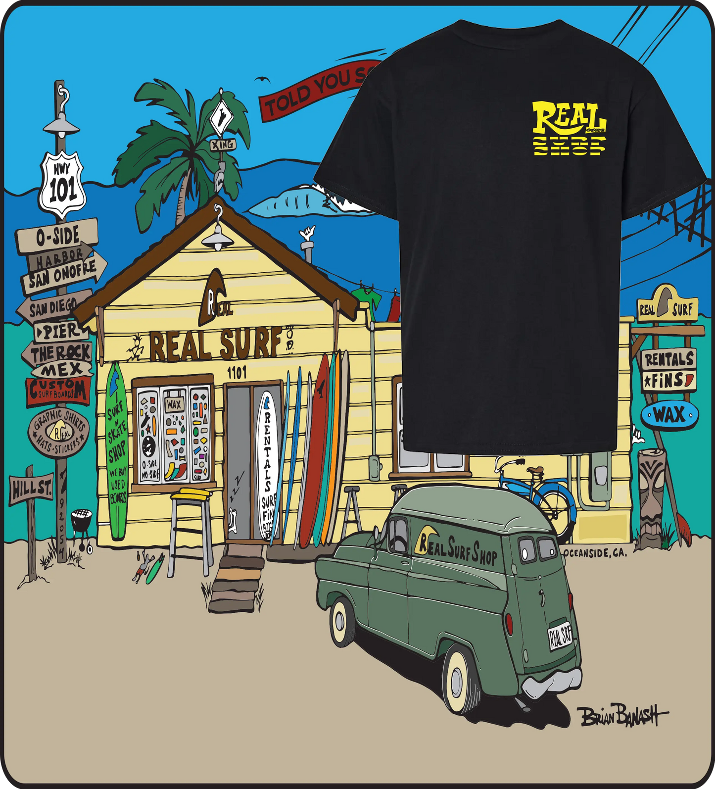 Legacy House Tee RealSurfShop