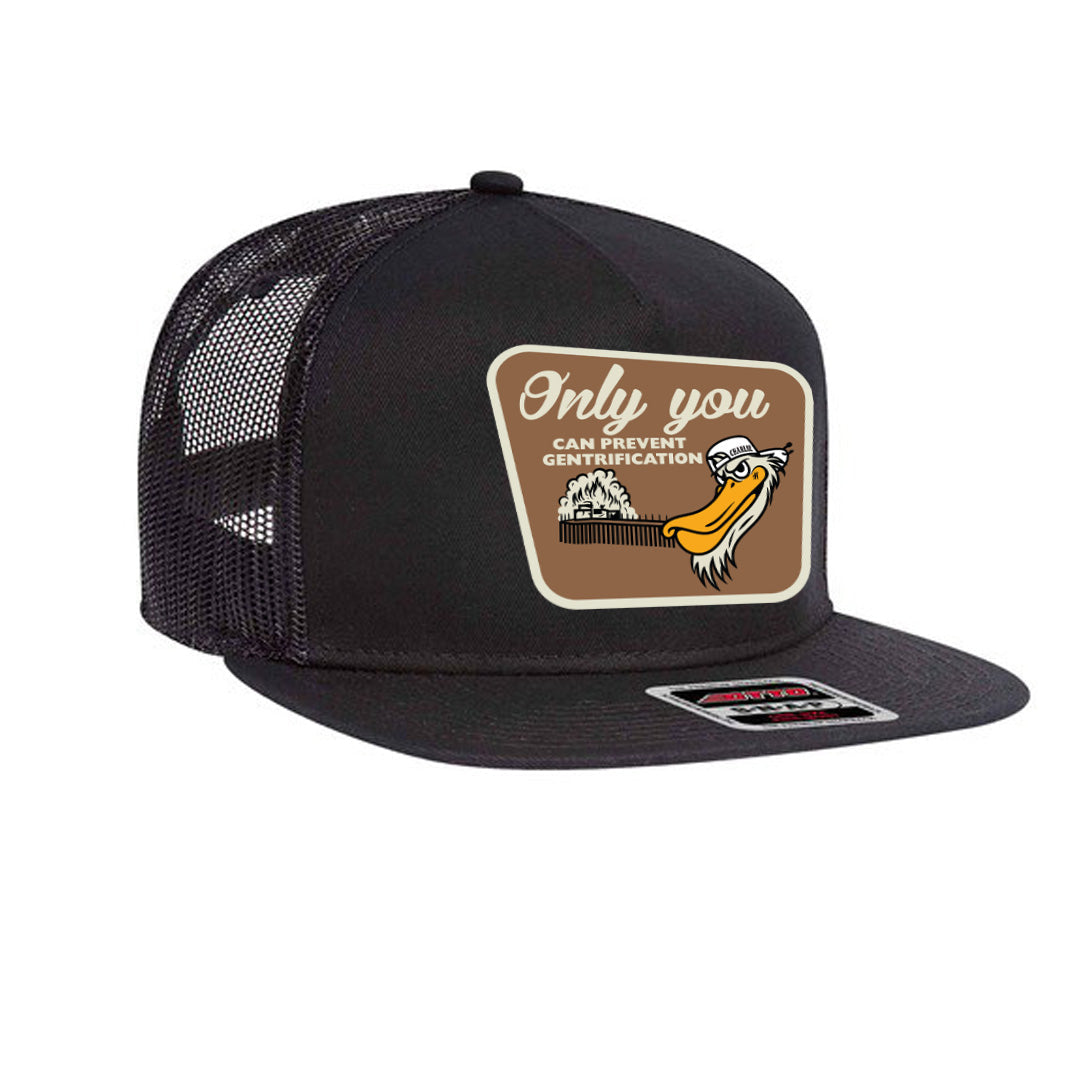 Charlie The Pelican Profile Badge Hat RealSurfShop