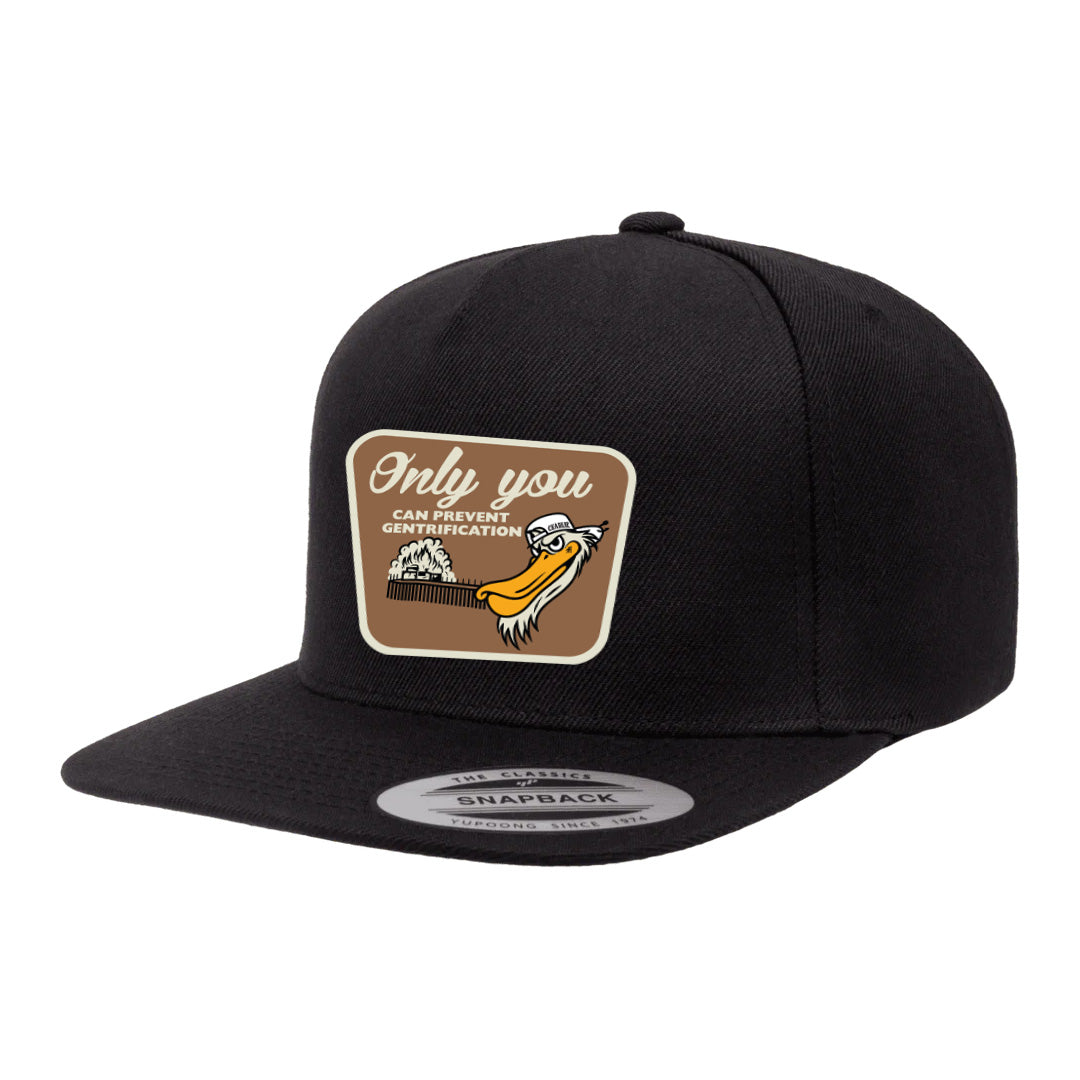 Charlie The Pelican Profile Badge Hat RealSurfShop