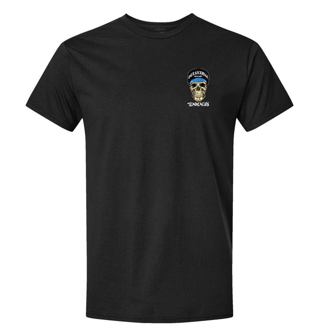 Oceanside Skull Tee small front big back RealSurfShop
