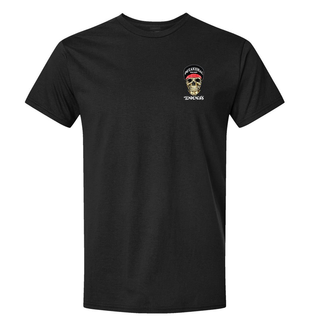 Oceanside Skull Tee small front big back RealSurfShop