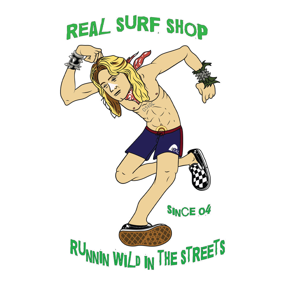 Fast Times Spicoli Circle Jerks Sticker RealSurfShop