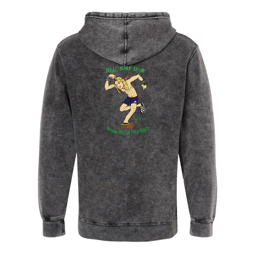 Fast Times Spicoli Circle Jerks Tee Stonewashed Hoodie RealSurfShop